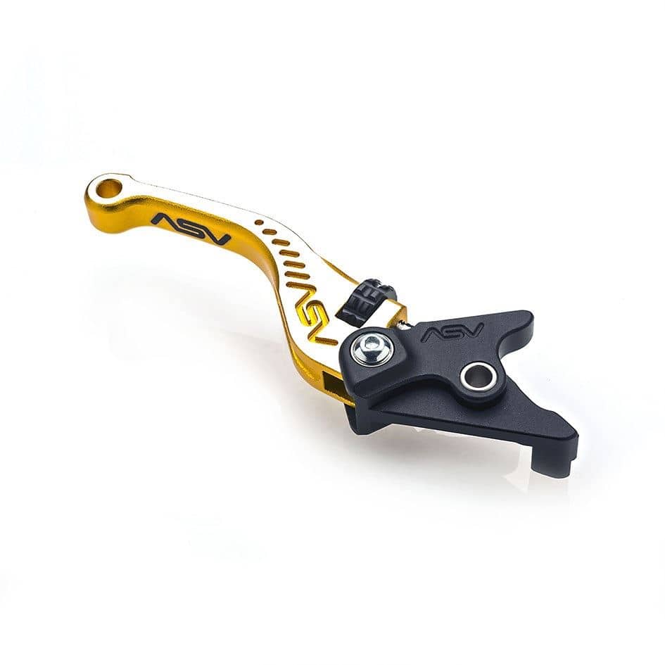 ASV C5 Brake Lever Short Gold Silver BMW RNineT Urban GS 1200cc