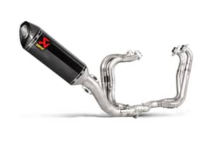 Akrapovic Exhaust (EVO) Carbon Fibre Full System Aprilia RSV4 RF 2017-2020