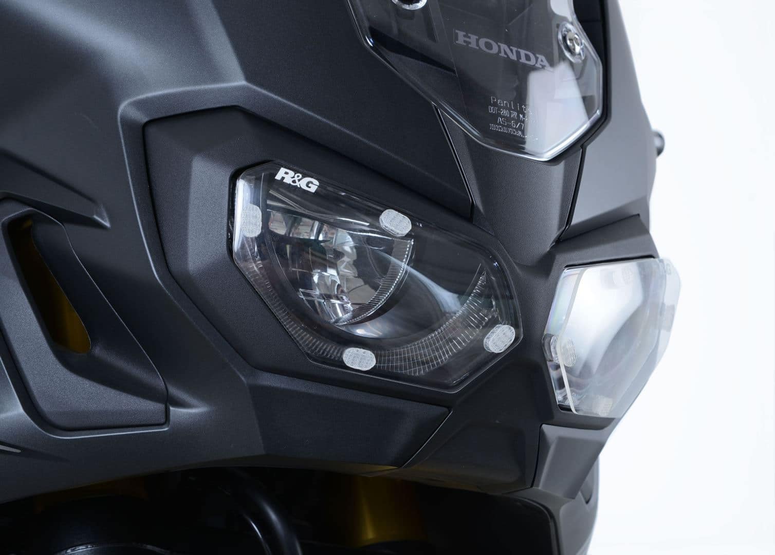 R&G Headlight Shields Clear Acrylic (Pair) Honda CRF1000L Africa Twin 2016-2019
