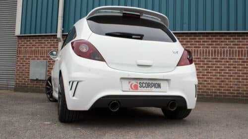 Scorpion Exhaust Res Cat-Back Vauxhall Corsa D VXR-Nurburgring 07-13-SVX055