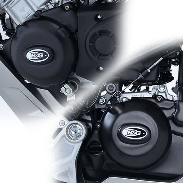 R&G Engine Case Cover Kit (2pc) (RHS + LHS) Honda CB125R 2018 to 2020