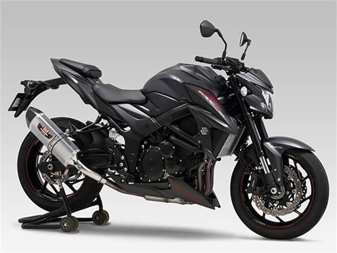 Yoshimura Exhaust Titanium R77J Slip On Carbon End Suzuki GSX-S750 2017 ...