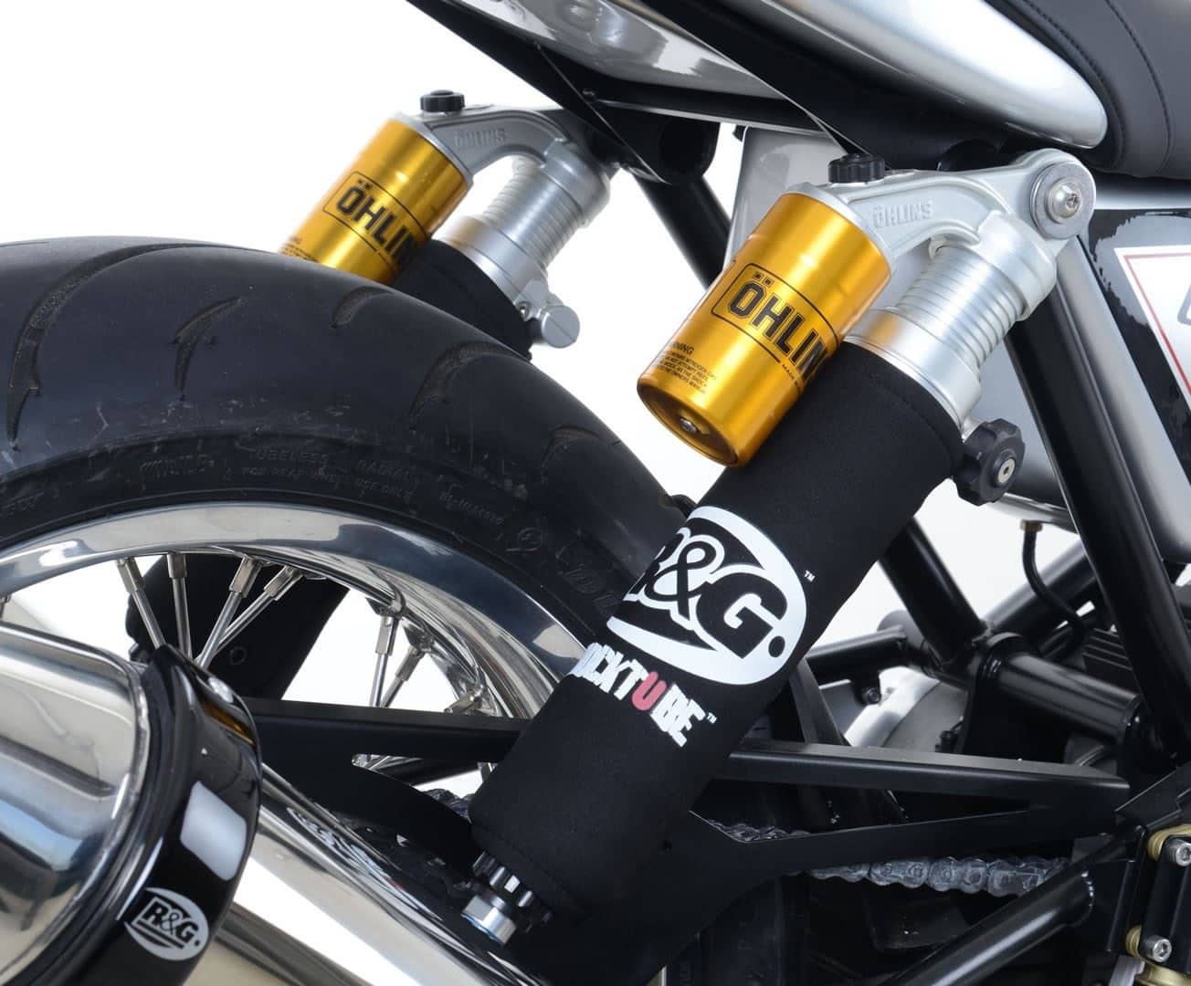 R&G Shocktube Black Pair Kawasaki Z250 2013 – 2014