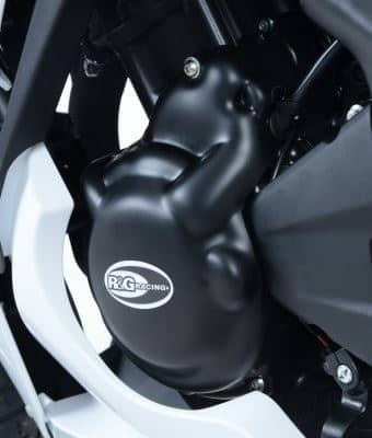 R&G Engine Case Covers Black (LHS) Honda CB300R 2018 - 2020-ECC0179BK