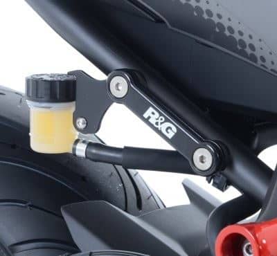R&G Rear Foot Rest Blanking Plate Black Yamaha MT-07 (FZ-07) 2014 – 2021