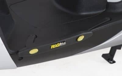 R&G Footboard Sliders Black Yamaha X-Max 250 2010 – 2016