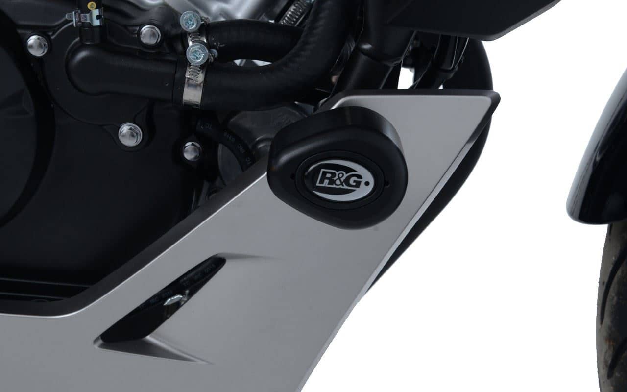 R&G Crash Protectors Black - Aero Style Honda CB125R 2018 - 2020-CP0449BL