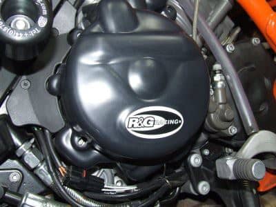 R&G Engine Case Cover (LHS) (Not RC8) KTM 990R Super Duke 2005 - 2013-ECC0014BK4