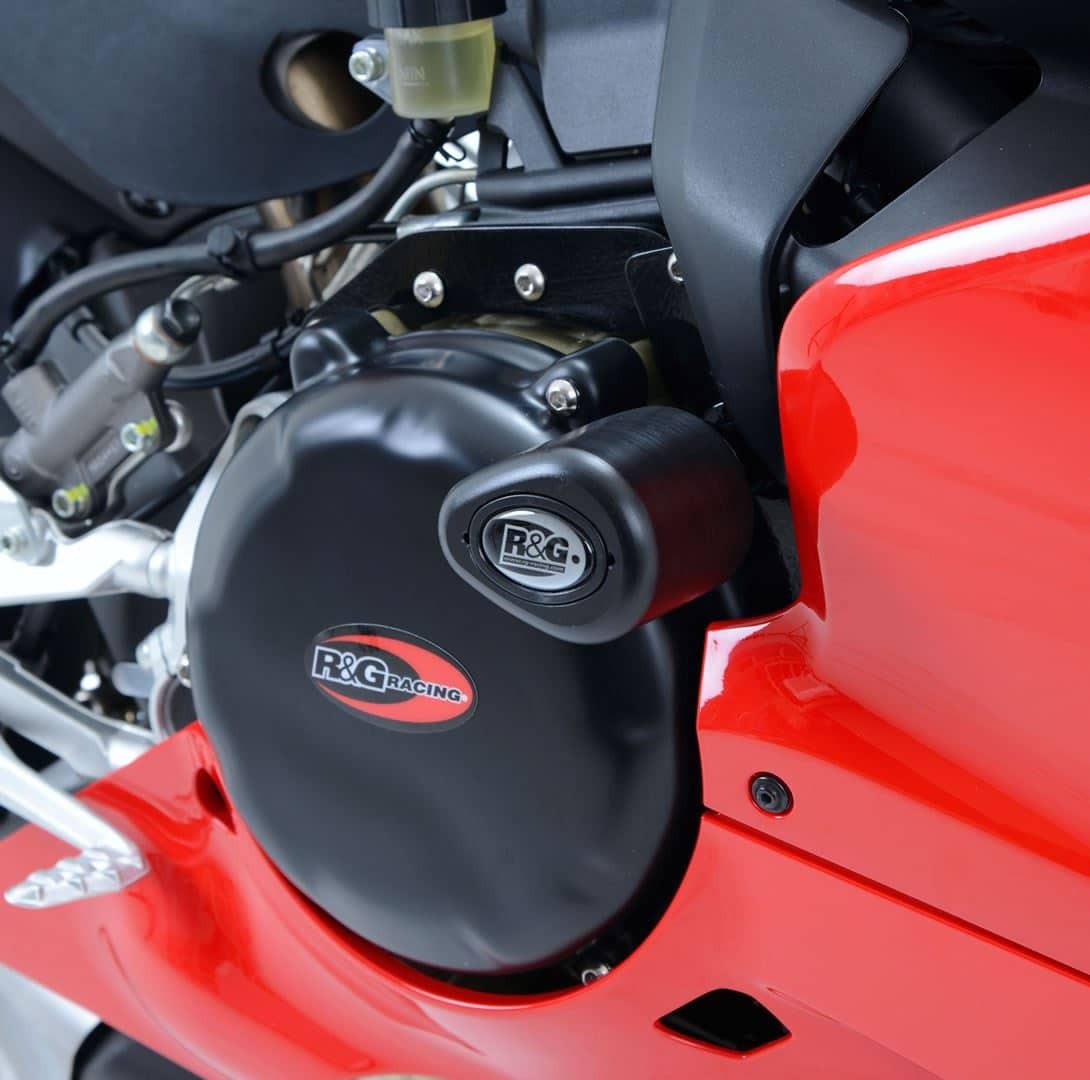 R&G Crash Protectors Black - Aero Style Ducati Panigale V2 2020 - 2022-CP0389BL-4