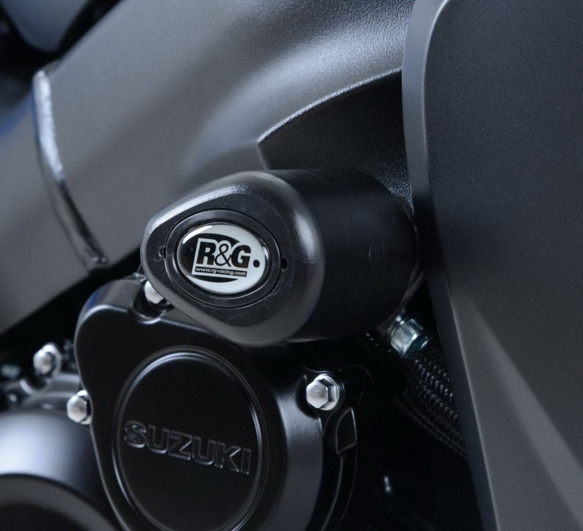 R&G Crash Protectors Black - Aero Style Suzuki GSX-S 1000 FA 2015 - 2020-CP0395BL