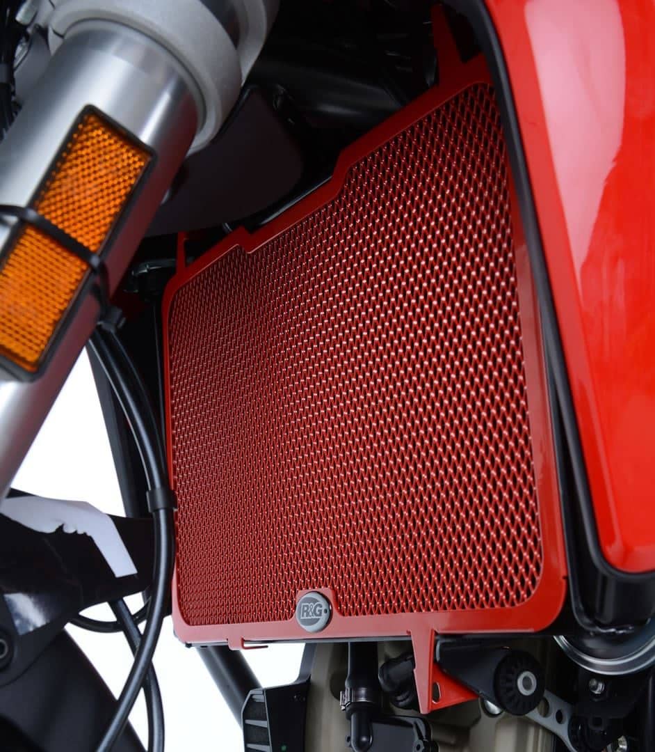 R&G Radiator Guards Red Ducati Multistrada 950S 2019 - 2020-RAD0217RE-1