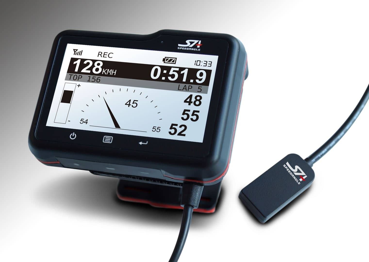 R&G SpeedAngle GPS Lap Timer Black Aprilia RSV4-RF 2015 – 2019