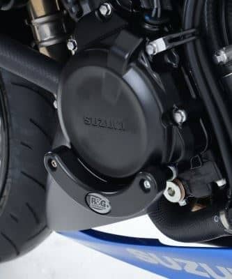 R&G Engine Case Slider Black (LHS) Suzuki GSX-S 1000 FA 2015 - 2020-ECS0098BK-2