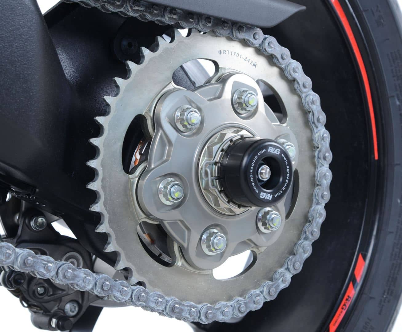R&G Swingarm Protectors Black Ducati Supersport 2017 - 2023-SP0028BK-9