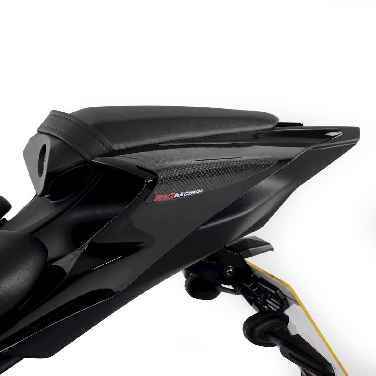 R&G Carbon Fibre Tail Sliders (Gloss Finish) Yamaha R7 2022