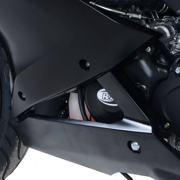 R&G Engine Case Covers Black Yamaha YZF-R125 2014 – 2020