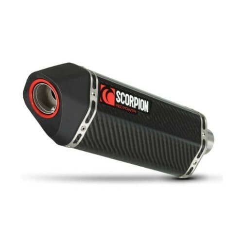Scorpion Exhaust Serket Slip-on Pair Carbon Triumph Speed Triple 1050 2011-15