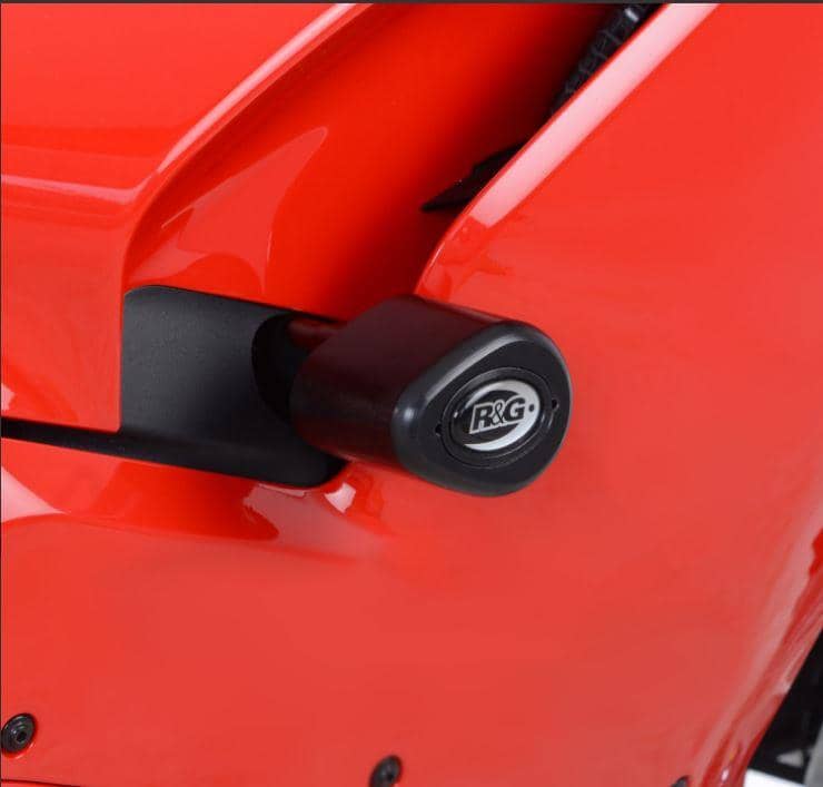 R&G Crash Protectors Black - Aero (Inner Panel) Ducati Panigale V4 Speciale 2018-CP0442BL2