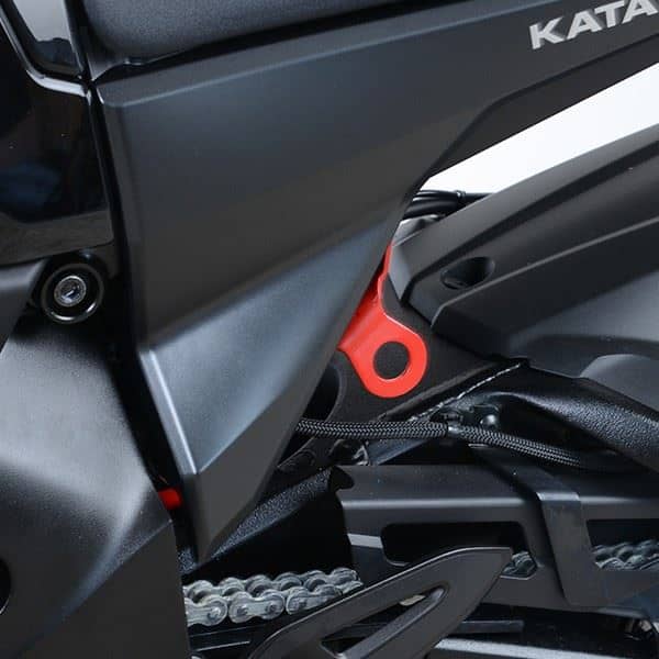 R&G Tie-Down Hooks Black Suzuki Katana 2019 – 2020