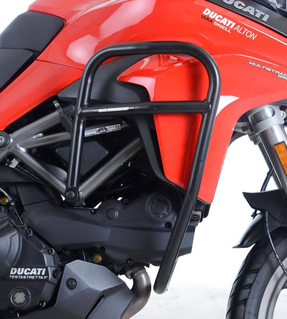 R&G Adventure Bars Crash Bars for Ducati Multistrada 1200 2015 to 2018-AB0026BK