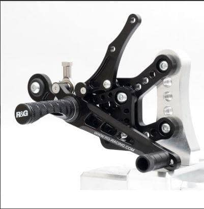 R&G Adjustable Rearsets (Race) BMW S1000RR 2010 to 2014