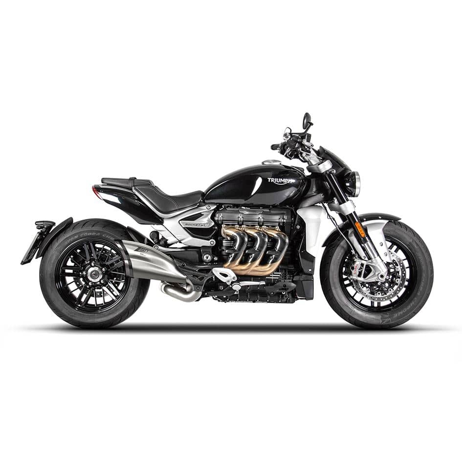 Zard exhaust triumph rocket shop 3