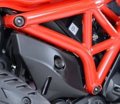 R&G Frame Plugs Black Ducati Monster 821 2014 – 2018