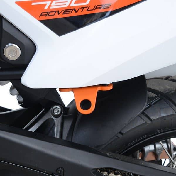 R&G Tie-Down Hooks Orange Yamaha Tenere 700 2019 – 2021