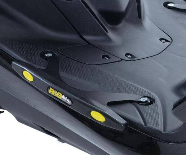 R&G Footboard Sliders Black Yamaha Tricity 125 2015 - 2017-TP0021BK