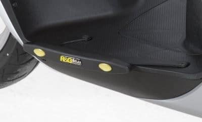 R&G Footboard Sliders Black Yamaha X-Max 250 2010 - 2016-TP0013BK-1