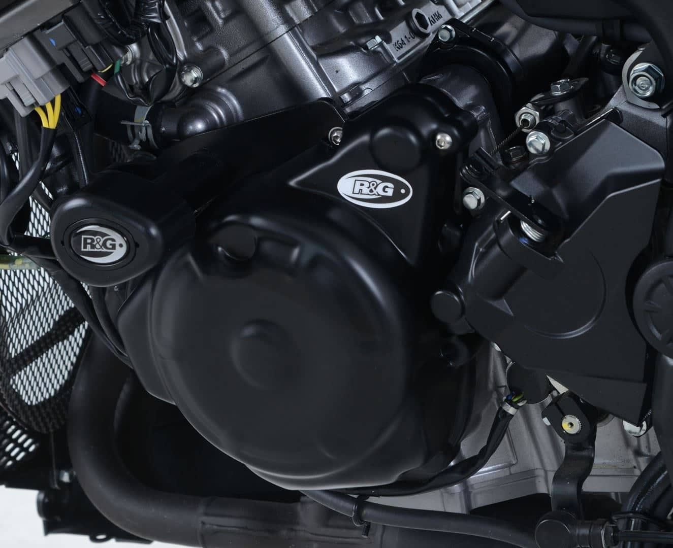 R&G Engine Case Covers Black (LHS) Honda CBR250RR 2017 - 2020-ECC0237BK