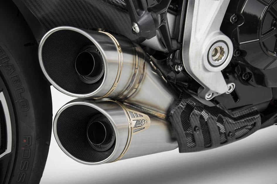 Zard Exhaust Stainless Steel Slip-On Ducati Xdiavel / S (1300cc) 2016 ...