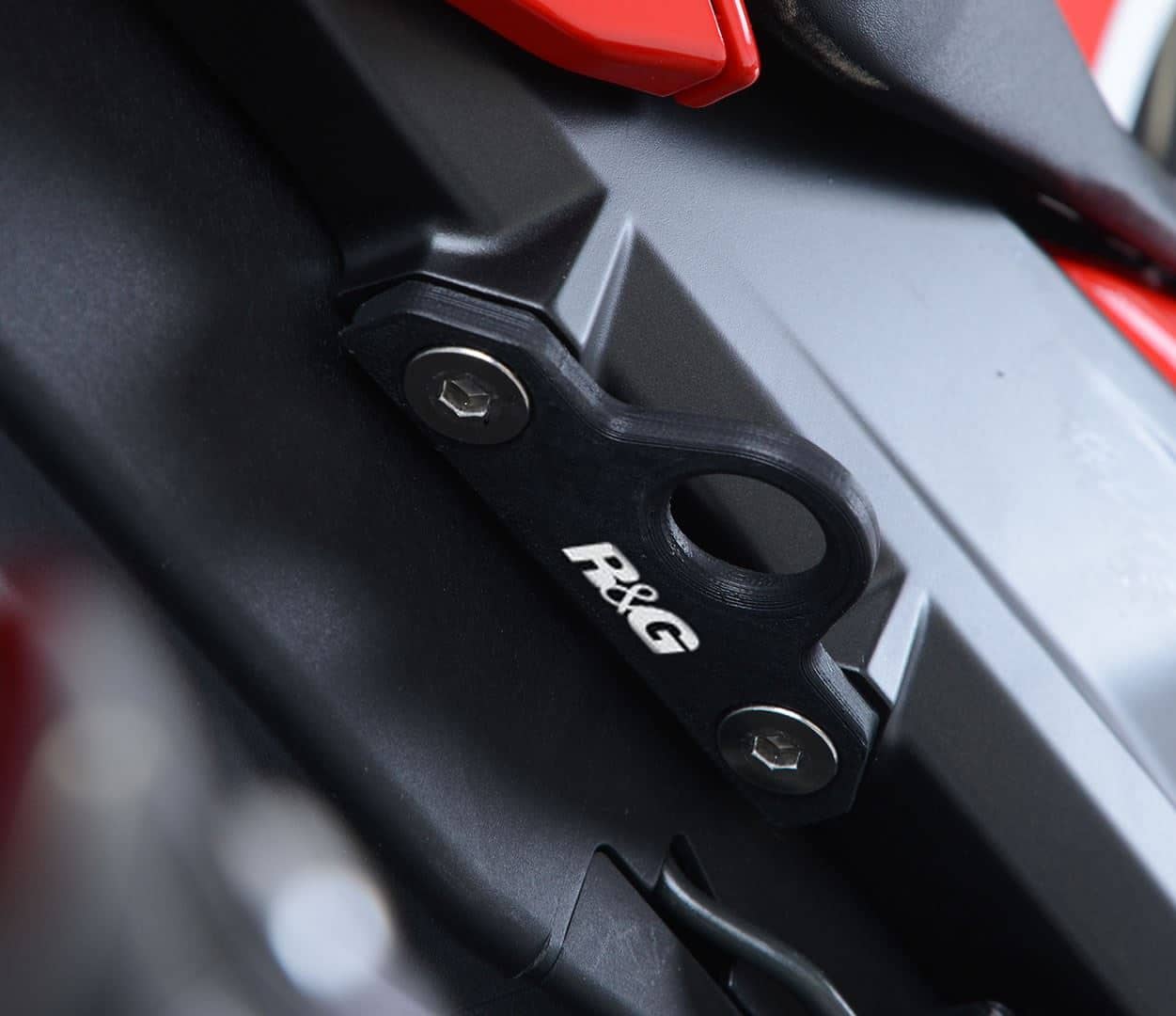 R&G Tie-Down Hooks Black Honda CBR1000RR Fireblade 2017 – 2019