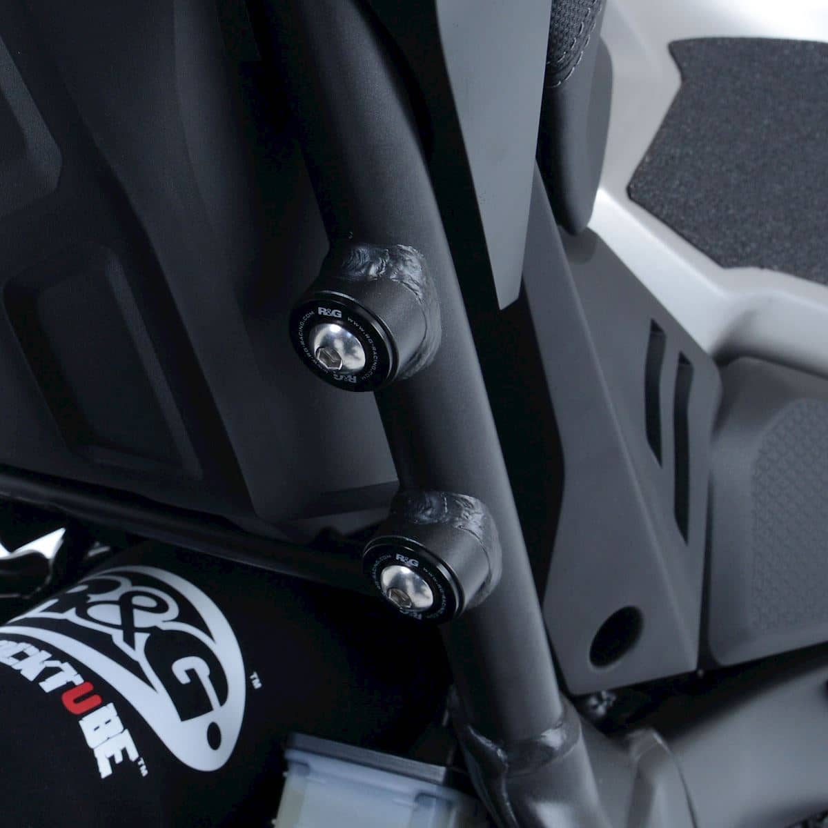 R&G Rear Foot Rest Blanking Plate Black (Single) Ducati Multistrada V4 ...