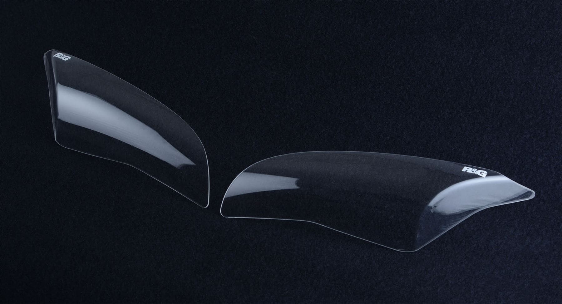 R&G Headlight Shields Clear Acrylic (Pair) Kawasaki ZX10-R 2016 - 2020-HLS0013CL