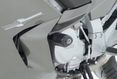 R&G Crash Protectors Black - Aero Style Yamaha FJR1300 2013 - 2015-CP0346BL