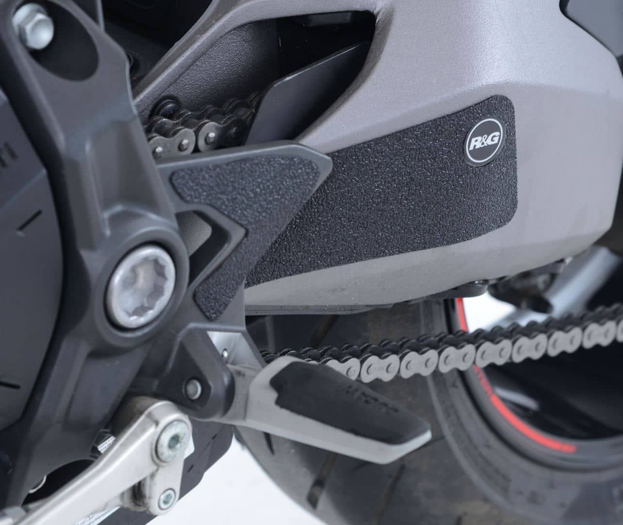 R&G Boot Guard Kit Black (4-Piece) Ducati Monster 1200S 2017 – 2020