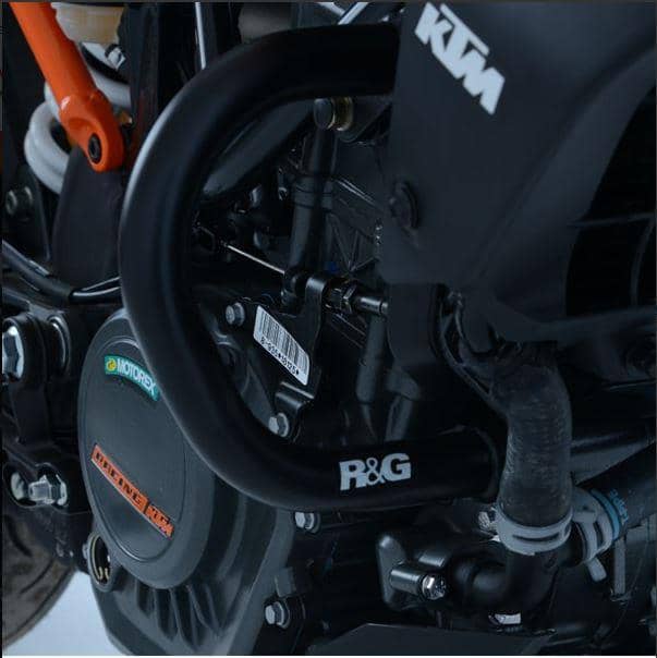 R&G Adventure Bars Crash Bars for KTM Duke 390 2018-2021 Black-AB0038BK