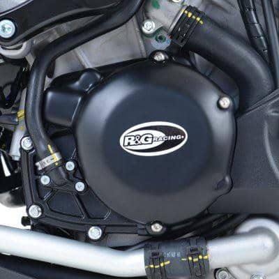 R&G Engine Case Cover (LHS) Aprilia RSV4 1100 Factory 2019 2020-ECC0090BK