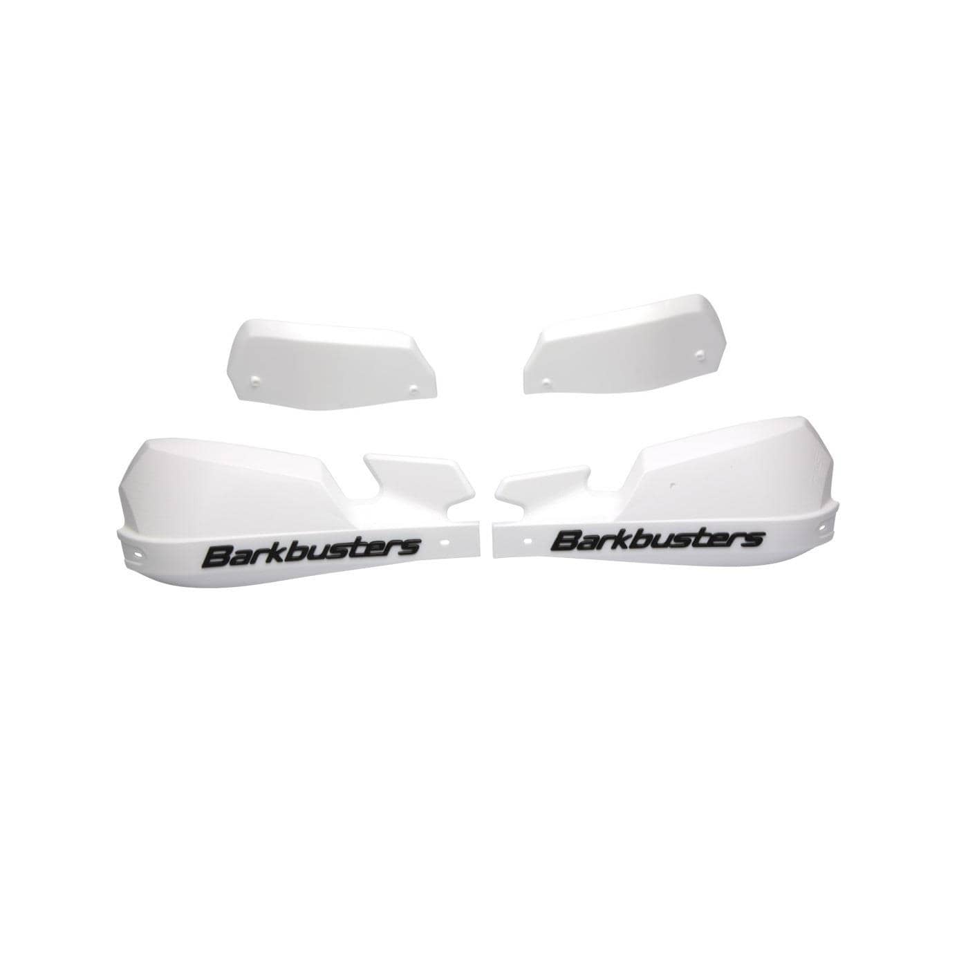 Barkbusters VPS Plastic Handguard -White with White deflectors