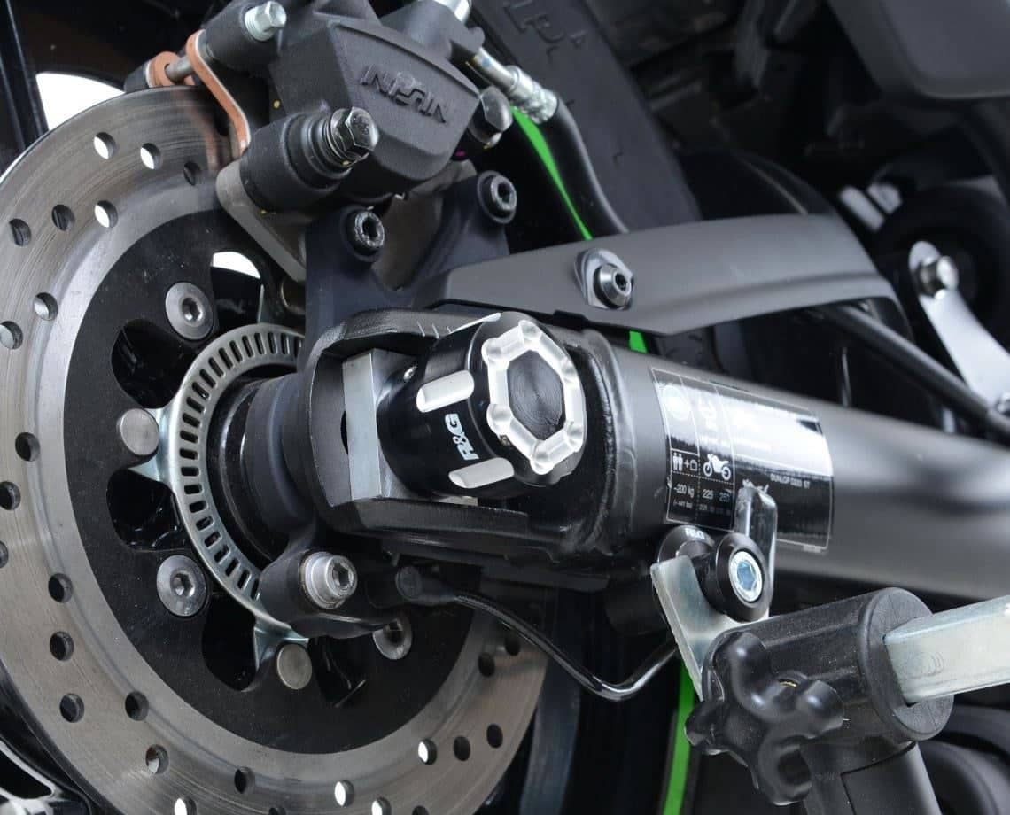 R&G Swingarm Protectors Black Kawasaki Vulcan S 2015 – 2023