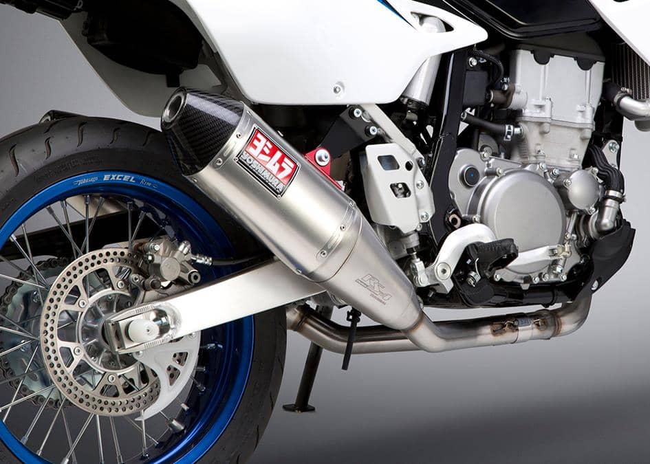 Yoshimura Exhaust Stainless RS-4 Twin Silencer System DRZ400 SM 2000 – 2022