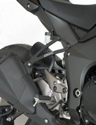 R&G Exhaust Hangers Black Kawasaki Z1000R 2017 – 2020