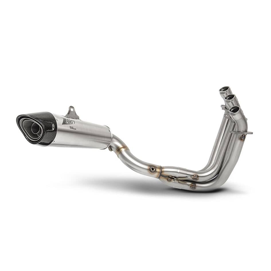 Zard Exhaust Stainless Steel Full System Triumph Trident 660 2021-2022