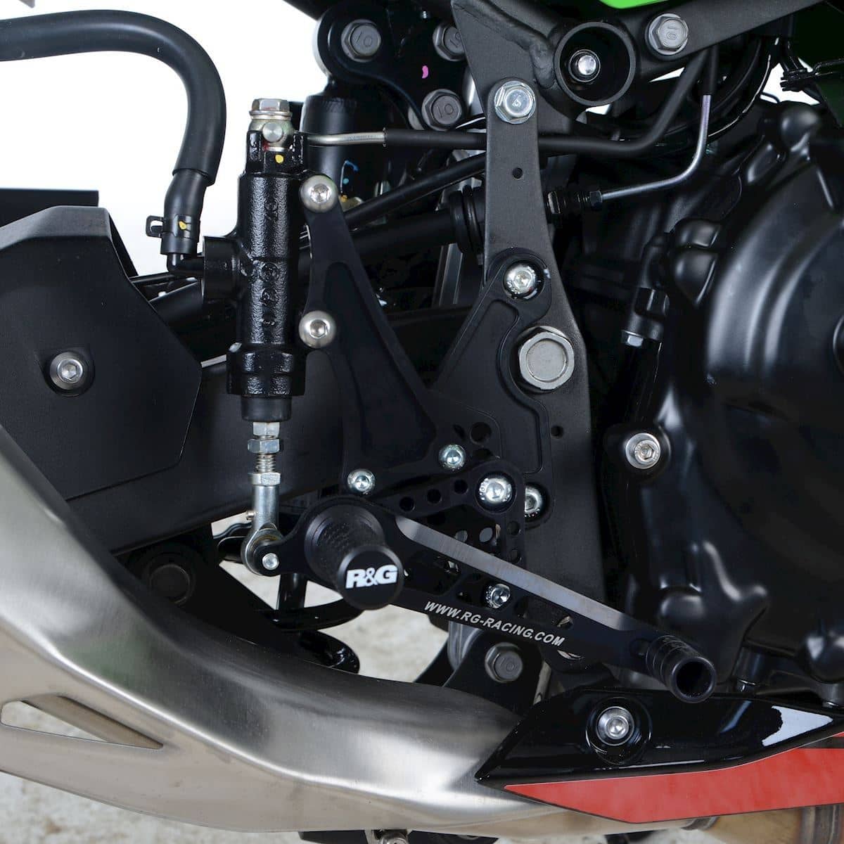 R&G Adjustable Rearsets Kawasaki Ninja 400 2018 – 2023