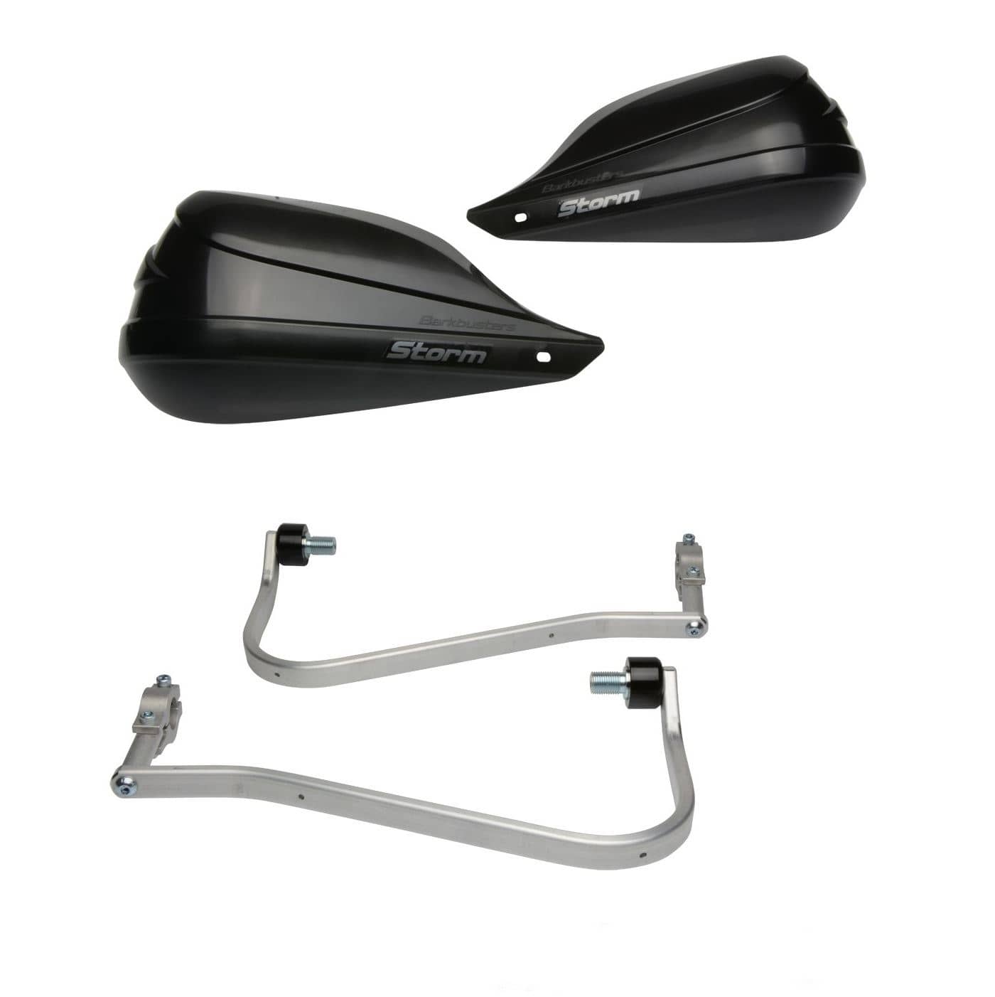 BarkBusters Storm Black Handguard & Two Point Mount BMW R1150GS 1999 – 2005