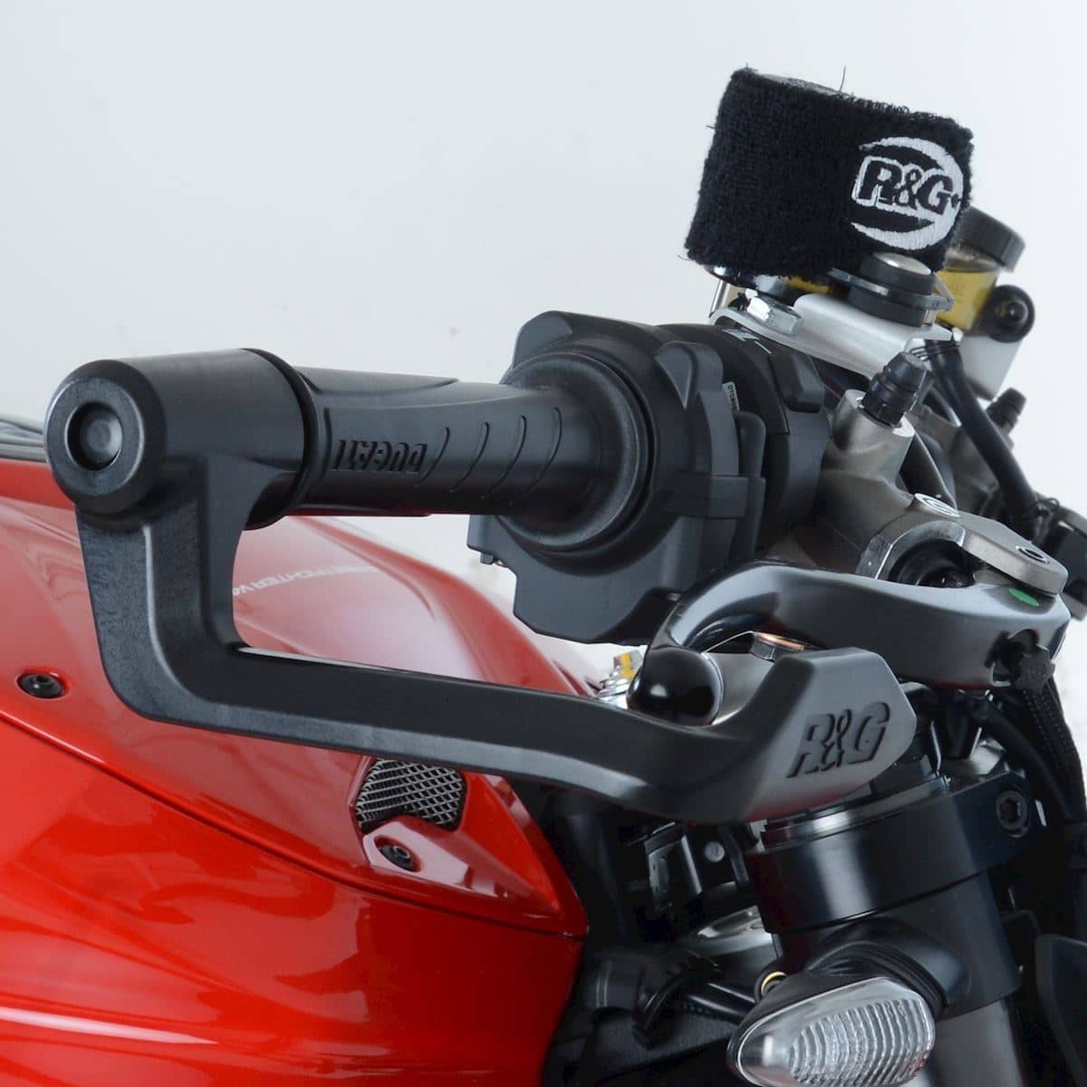 R&G Brake Lever Guard Red Honda CB500F 2019 - 2022-BLG0001RE-21