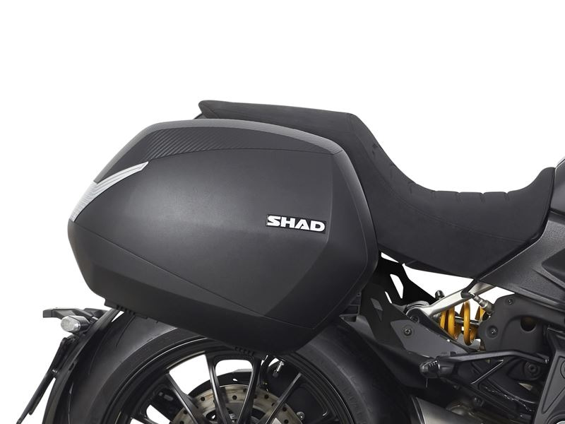 Shad Panniers and 3P Fitting Kit Ducati Diavel 1260 S 2019-2021-D0DV11IF