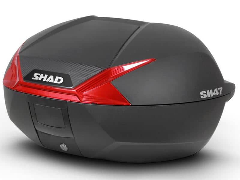 SHAD SH47 Red and Black 47 Litre Top Box