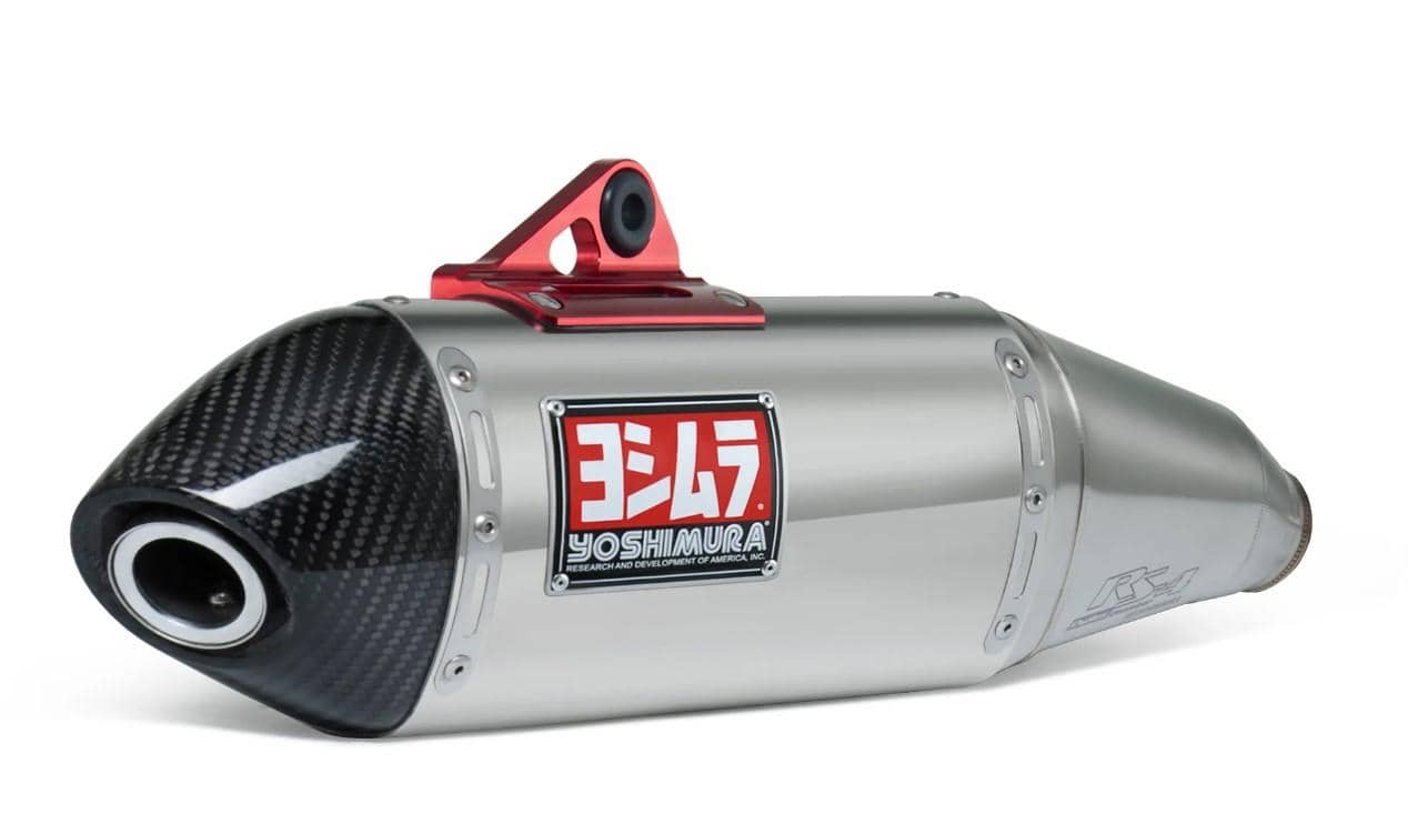 Yoshimura Exhaust Stainless RS-4 Slip On WR250R 2008 – 2020